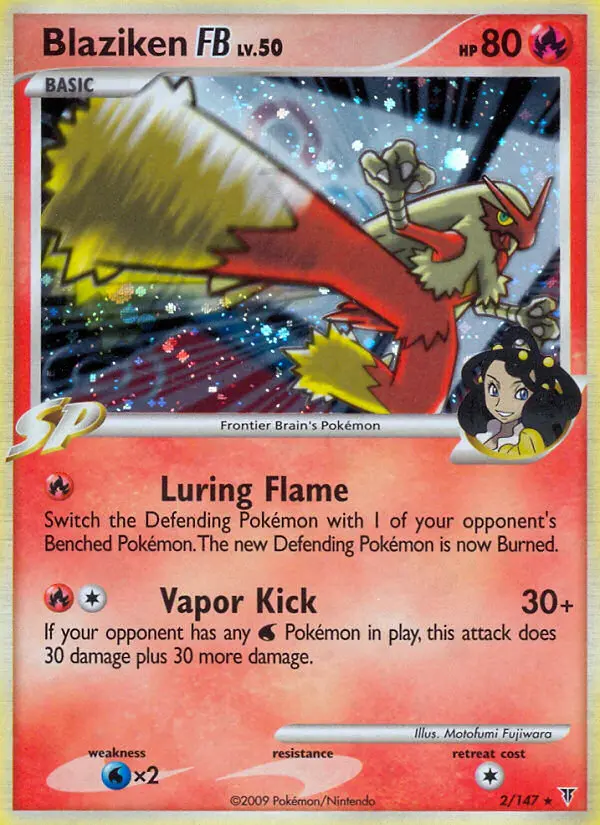 Blaziken FB — Supreme Victors card #2