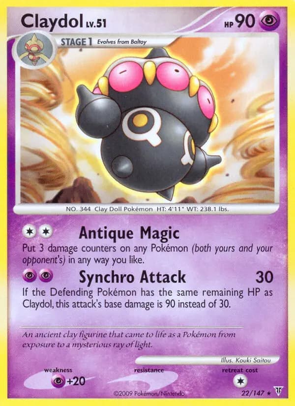 Claydol — Supreme Victors card #22