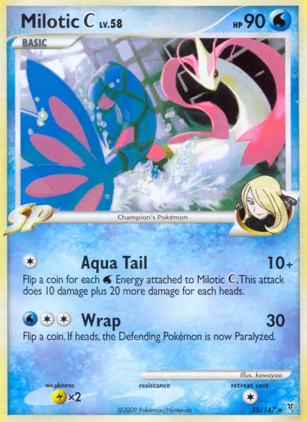 Milotic C — Supreme Victors card #35