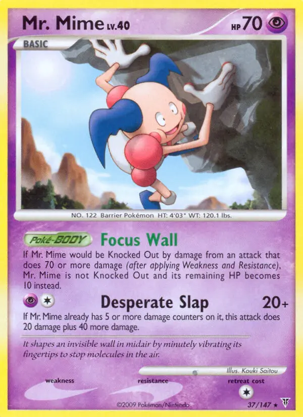 Mr. Mime — Supreme Victors card #37