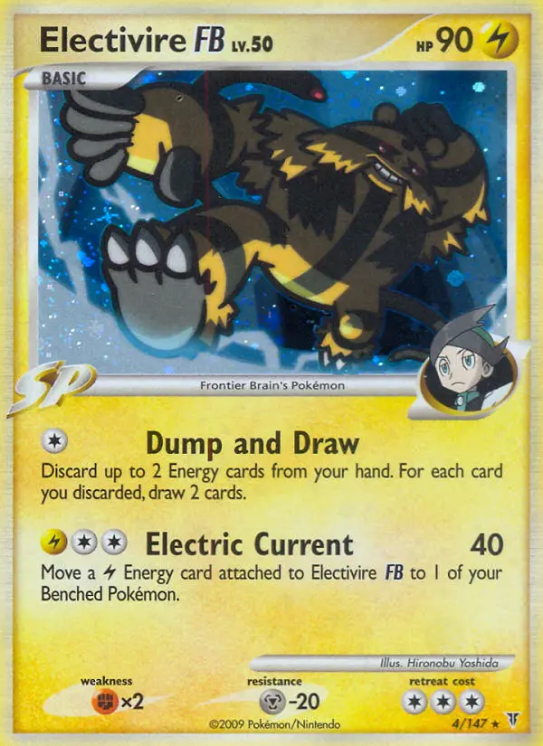Electivire FB — Supreme Victors card #4