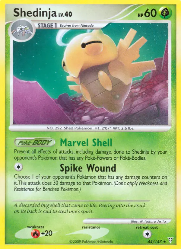 Shedinja — Supreme Victors card #44