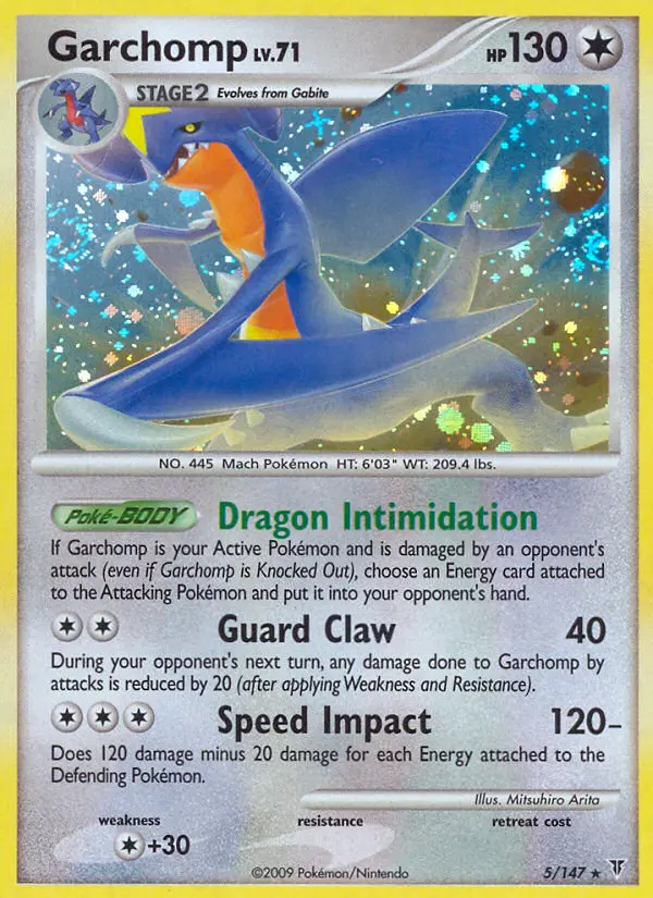 Garchomp — Supreme Victors card #5