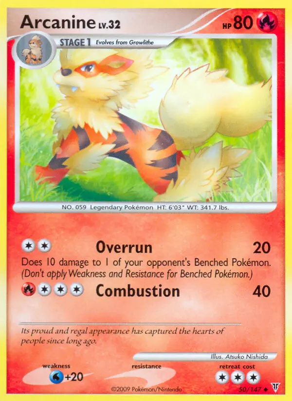 Arcanine — Supreme Victors card #50