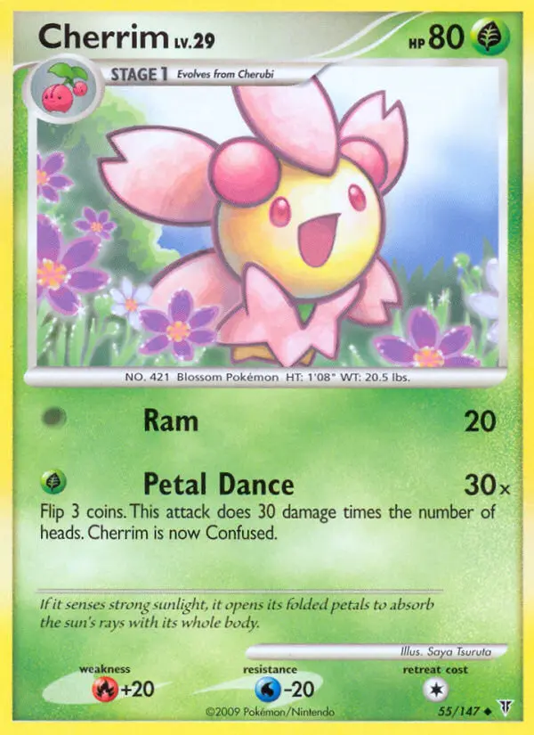 Cherrim — Supreme Victors card #55