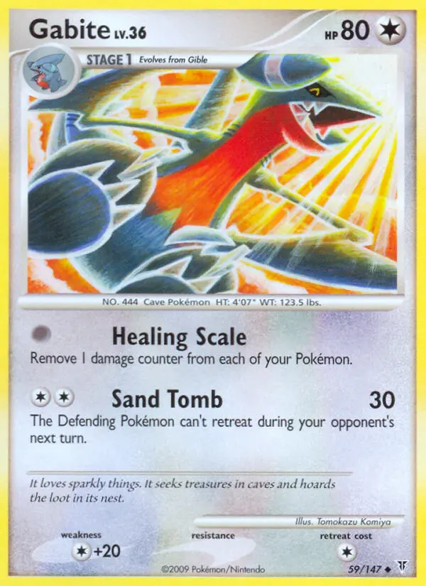 Gabite — Supreme Victors card #59