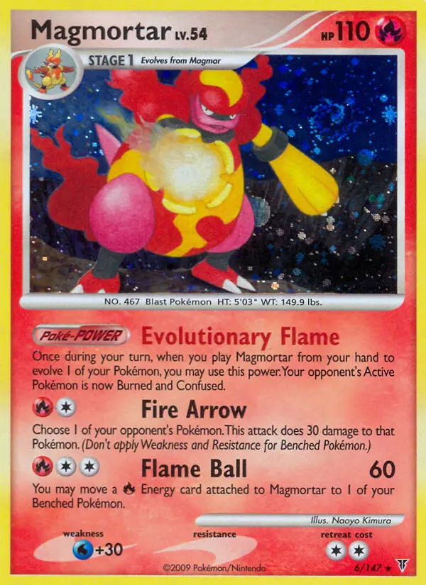 Magmortar — Supreme Victors card #6
