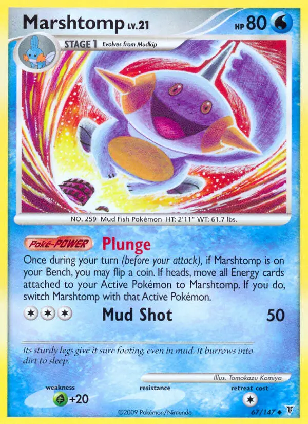 Marshtomp — Supreme Victors card #67