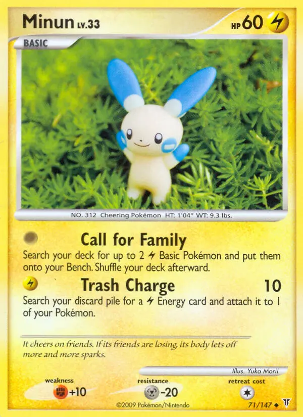 Minun — Supreme Victors card #71