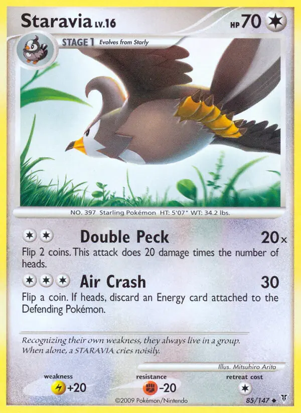 Staravia — Supreme Victors card #85