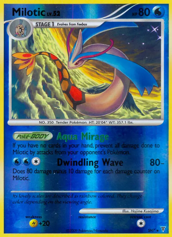 Milotic — Supreme Victors card #SH7