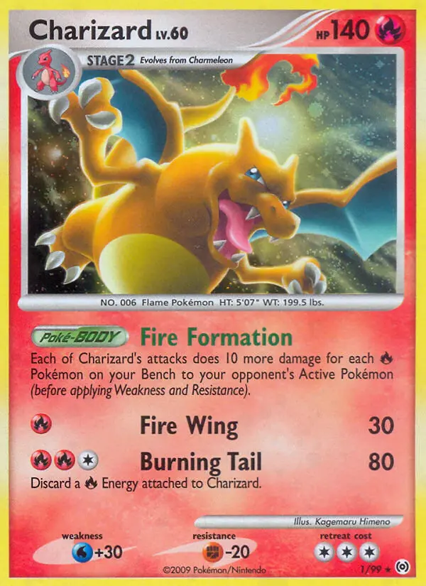Charizard — Arceus card #1