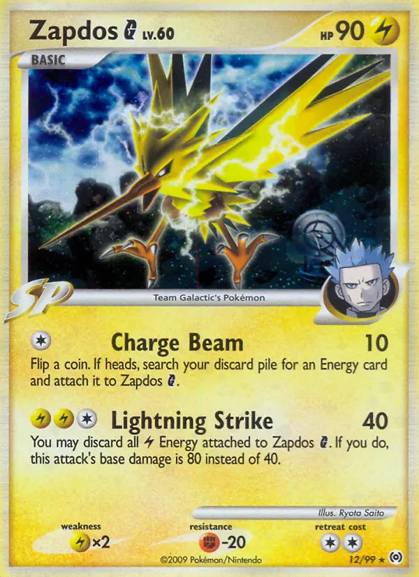 Zapdos — Arceus card #12