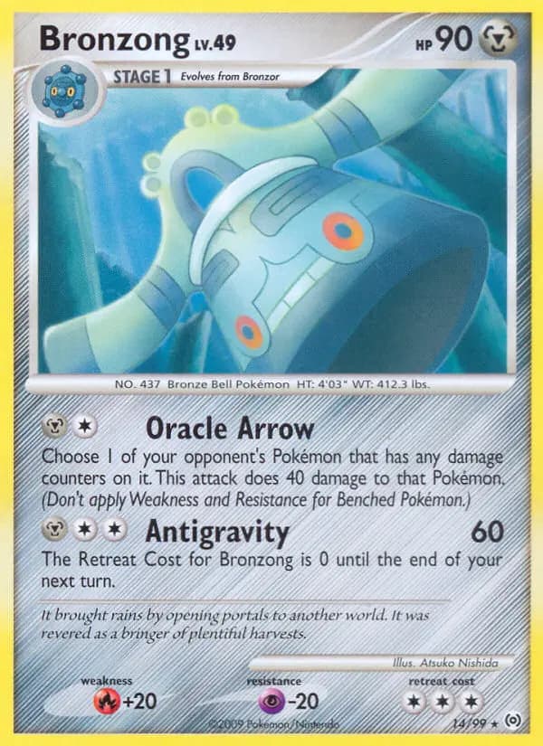 Bronzong — Arceus card #14