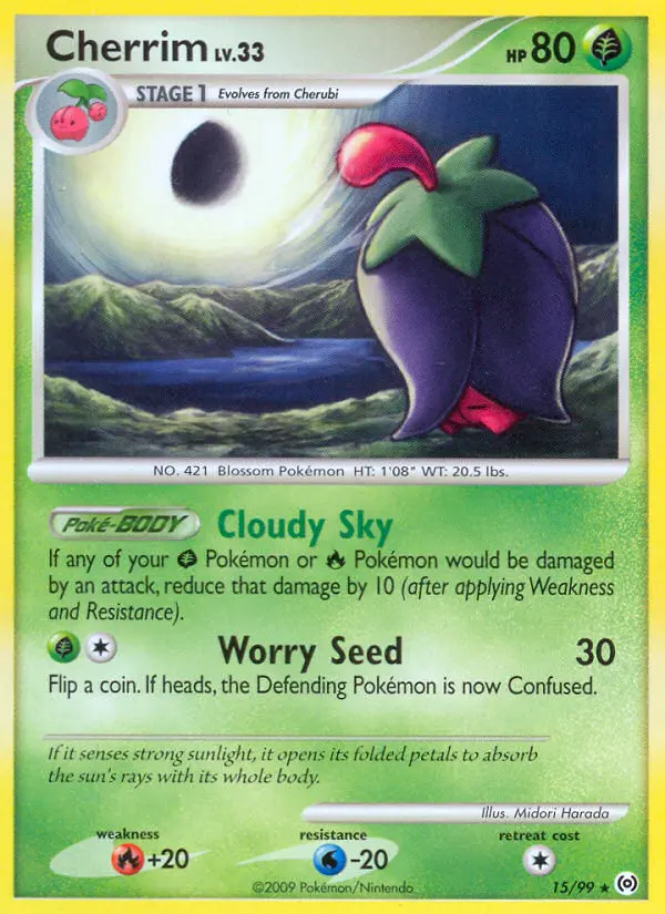 Cherrim — Arceus card #15