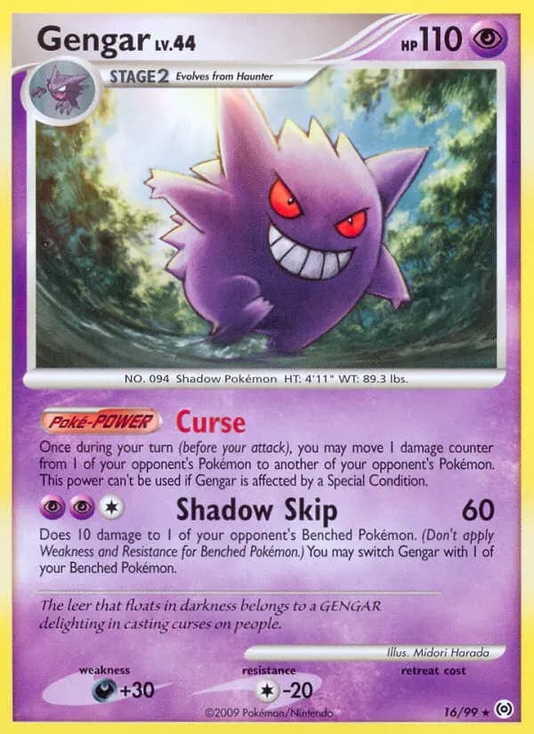 Gengar — Arceus card #16