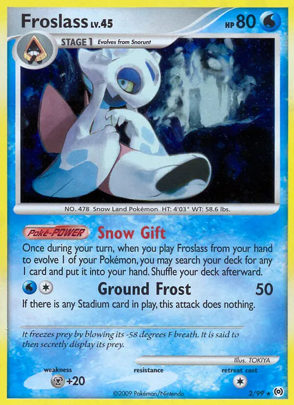 Froslass — Arceus card #2