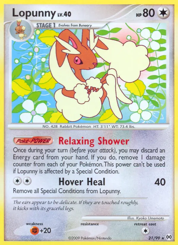 Lopunny — Arceus card #21