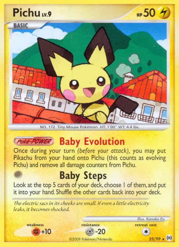 Pichu — Arceus card #25