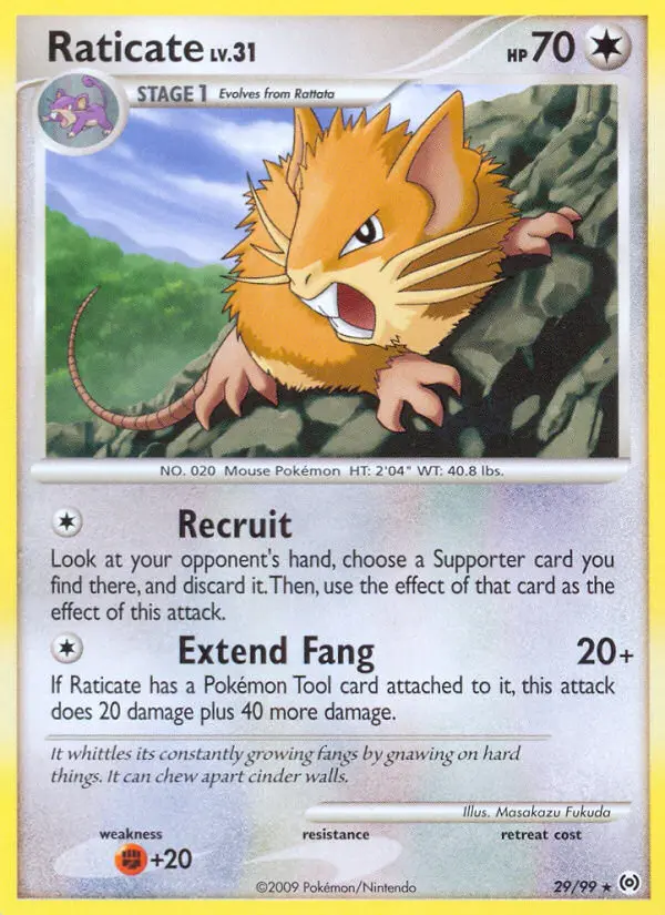 Raticate — Arceus card #29