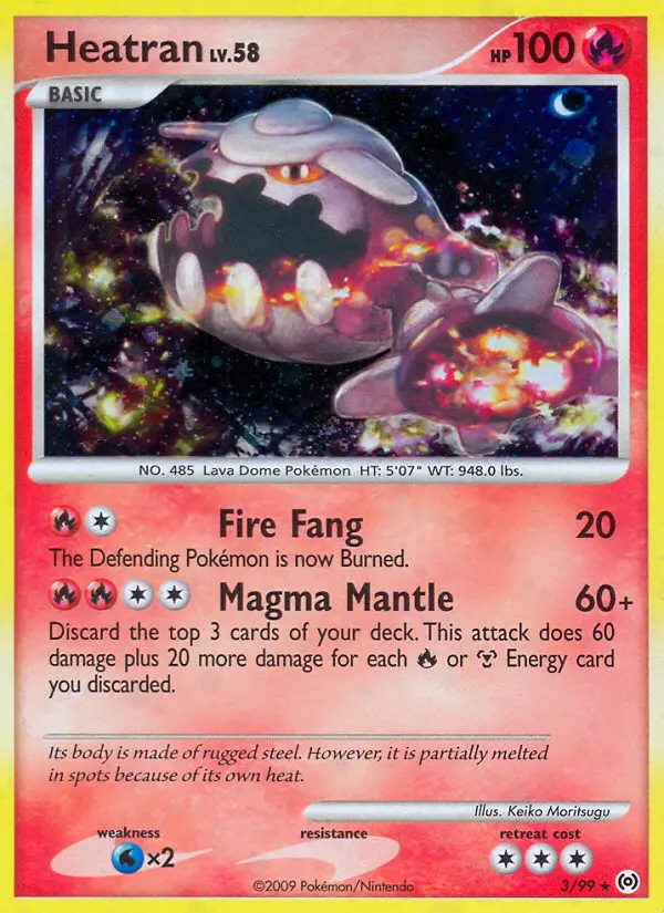 Heatran — Arceus card #3