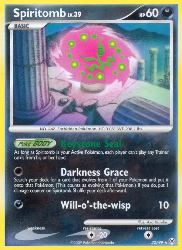 Spiritomb — Arceus card #32