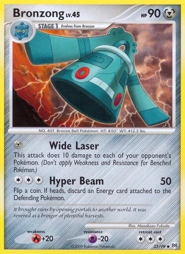 Bronzong — Arceus card #33