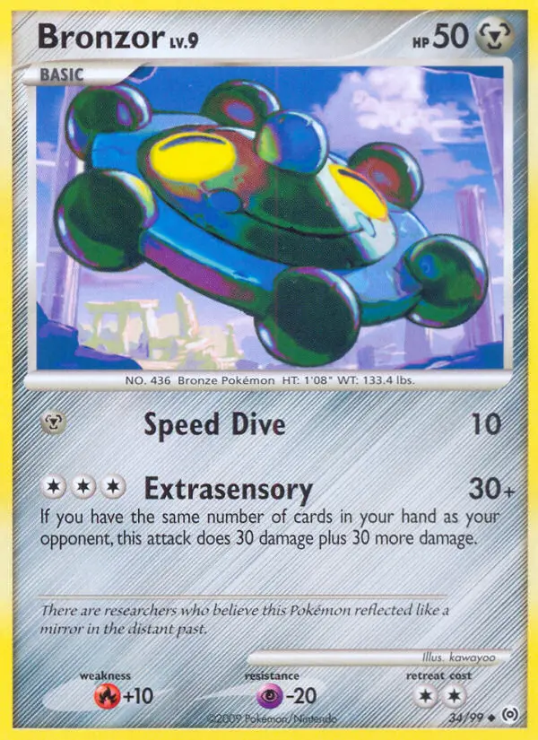 Bronzor — Arceus card #34
