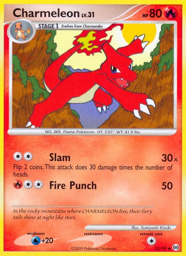 Charmeleon — Arceus card #35