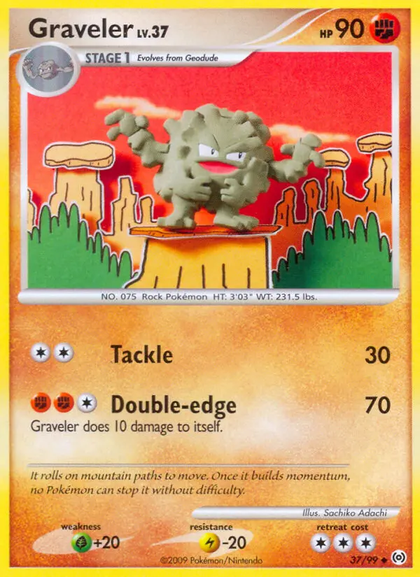 Graveler — Arceus card #37