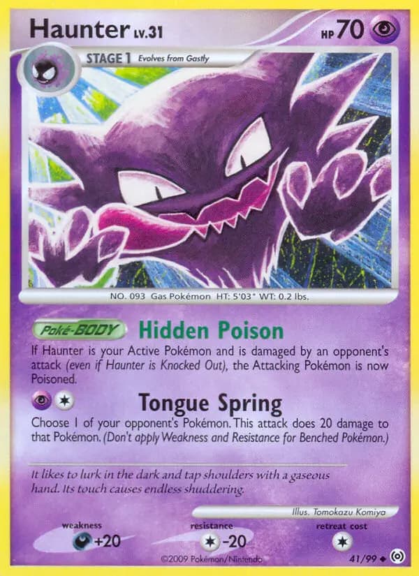 Haunter — Arceus card #41