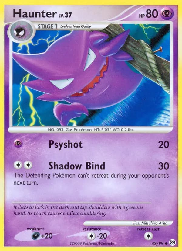 Haunter — Arceus card #42