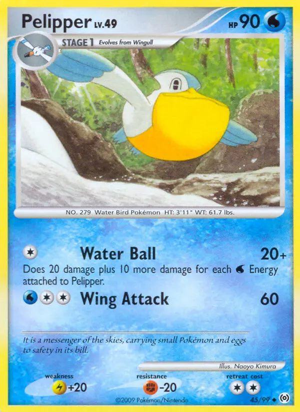 Pelipper — Arceus card #45