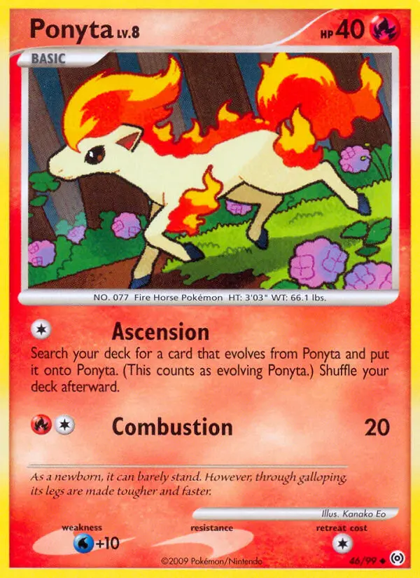 Ponyta — Arceus card #46