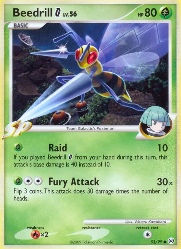 Beedrill — Arceus card #53