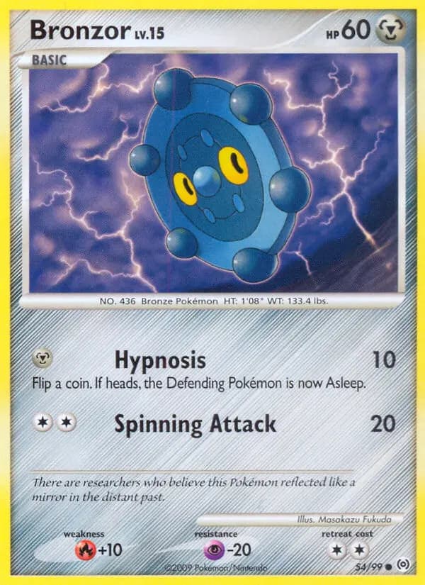 Bronzor — Arceus card #54