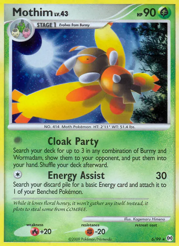 Mothim — Arceus card #6