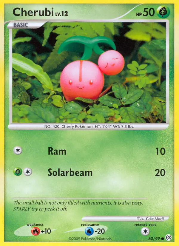 Cherubi — Arceus card #60