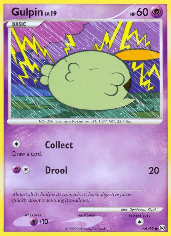 Gulpin — Arceus card #66