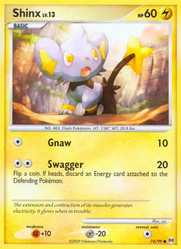 Shinx — Arceus card #74
