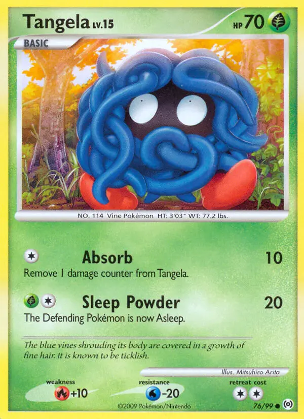 Tangela — Arceus card #76
