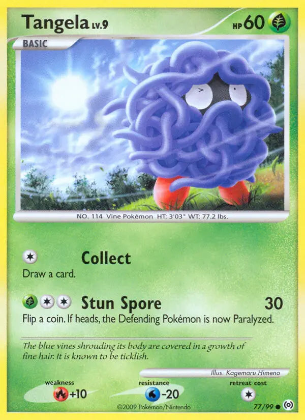 Tangela — Arceus card #77