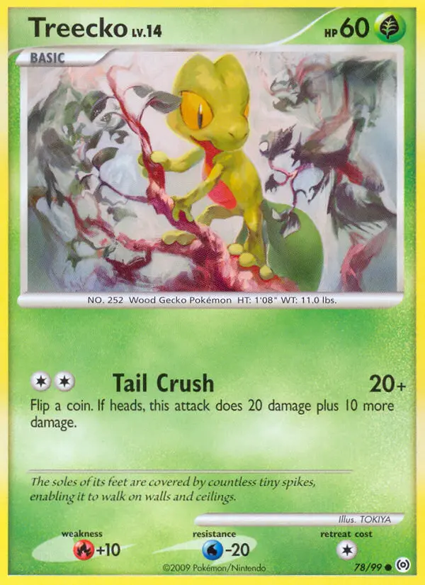 Treecko — Arceus card #78