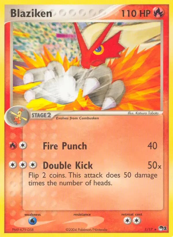 Blaziken — POP Series 1 card #1