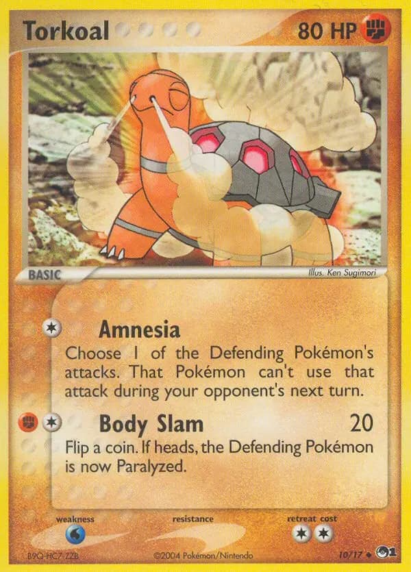 Torkoal — POP Series 1 card #10