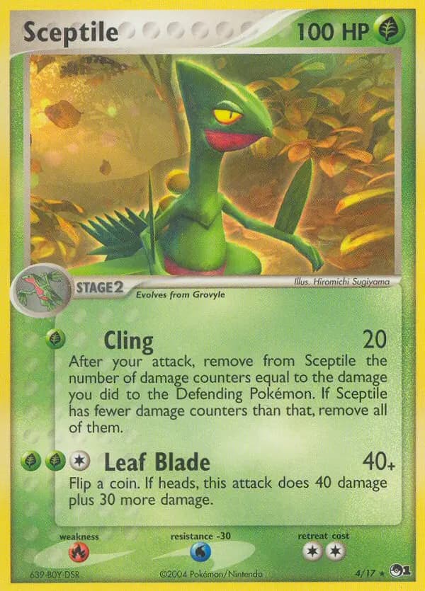 Sceptile — POP Series 1 card #4
