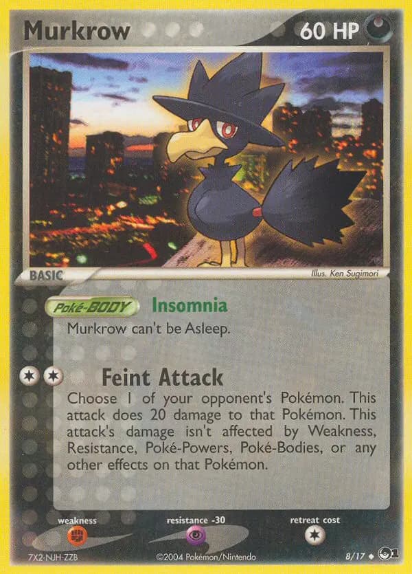 Murkrow — POP Series 1 card #8