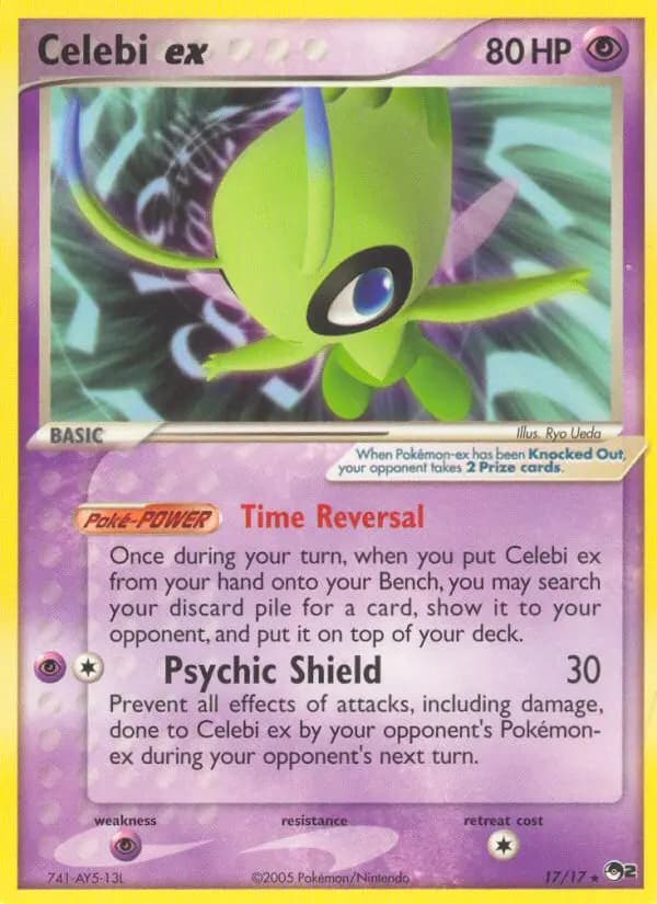 Celebi ex — POP Series 2 card #17