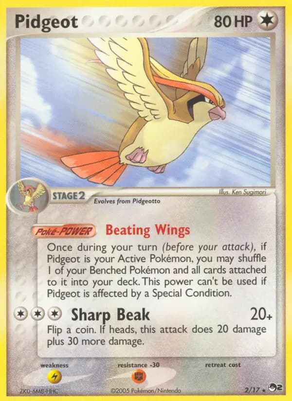 Pidgeot — POP Series 2 card #2