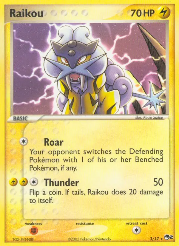 Raikou — POP Series 2 card #3